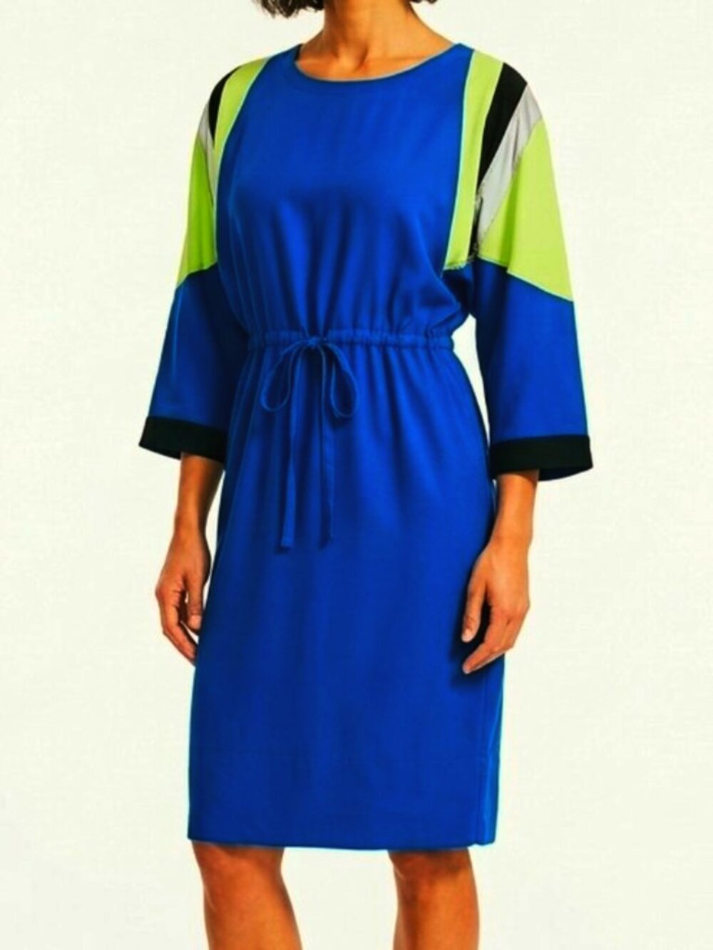 DKNY Donna Karan New York "Electric" Runway Silk Dress NEW- Sz. 2